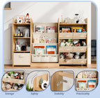 Kids Bookshelf and Toy Storage - Image 4