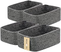 MiniArk Small Storage Baskets for Organizing | Closet Organizer Bins | Shelf by MiniArkStorageBasketsHome
