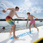 Rave Sports Inflatable Aqua Mat, Platform and Swim Dock - Image 3
