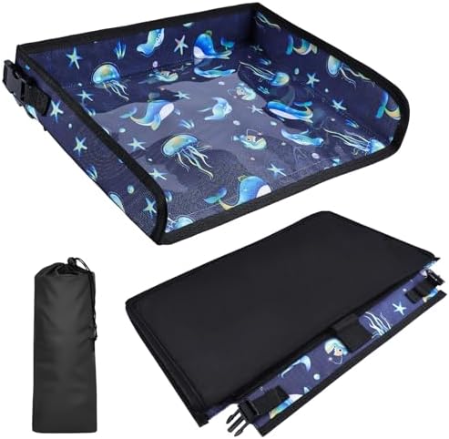 Airplane Tray Table Cover for Kids Organizer by Babepets