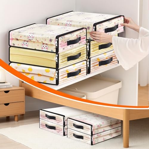 SpaceWhisper Clear Sheet Storage Bags, 4 Pack, 15.7 x 13.8 x 3.9 in - Image 7