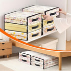 SpaceWhisper Clear Sheet Storage Bags, 4 Pack, 15.7 x 13.8 x 3.9 in - Image 7