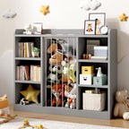 Toy Storage Organizer with 6 Cube, Stuffed Animal Storage by LEFURTURE