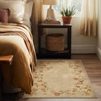 3x5 Washbale Entryway Area Rug: Small Living Room Rug Non Slip Throw Carpet - Image 3
