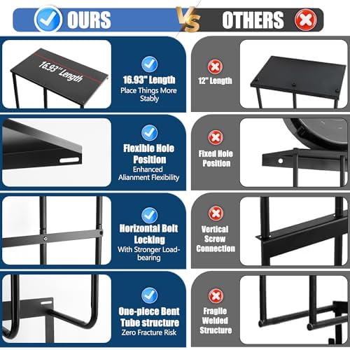 Camping Chair Storage for Garage, Metal Camping Chair Rack for Garage Storage - Image 4