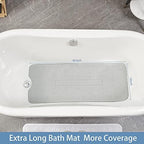 Webos Soft Bathtub Mat Non Slip: Memory Foam Shower Mat - Image 2