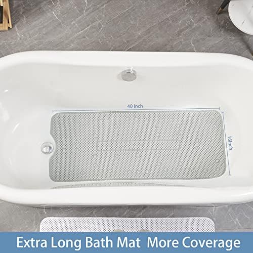 Webos Soft Bathtub Mat Non Slip: Memory Foam Shower Mat - Image 2