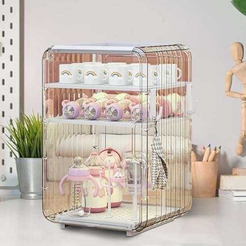 Baby Bottle Drying Rack Large Capacity, Baby Bottle Organizer, 3/4-layer - Image 3