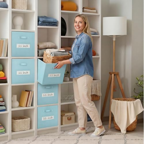 Storage Bins, Sky Blue - Image 7