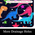 Shower Mat Non Slip, Dinosaurs Anti Slip Bath Mat - Image 2