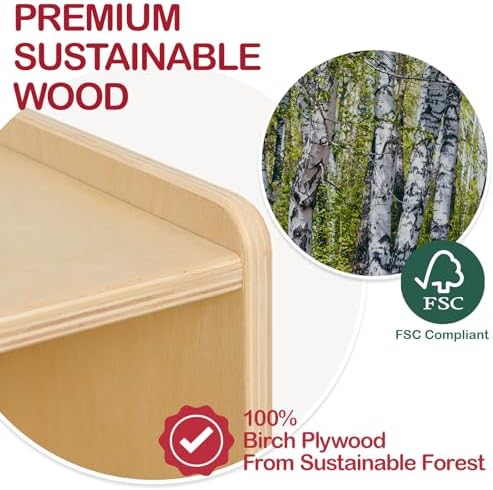 Monläurd® 100% Birch Diaper Organizer - Image 3