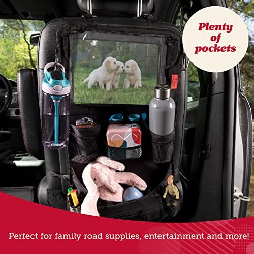 Lusso Gear Backseat Car Organizer- Kick Mat Protects Against Kids Feet - Image 5