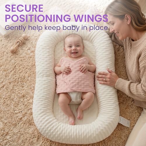 Infant Support Pillow with Adjustable Side Panels - Image 2
