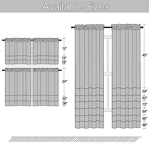 DONREN Light Grey Valance - Image 7