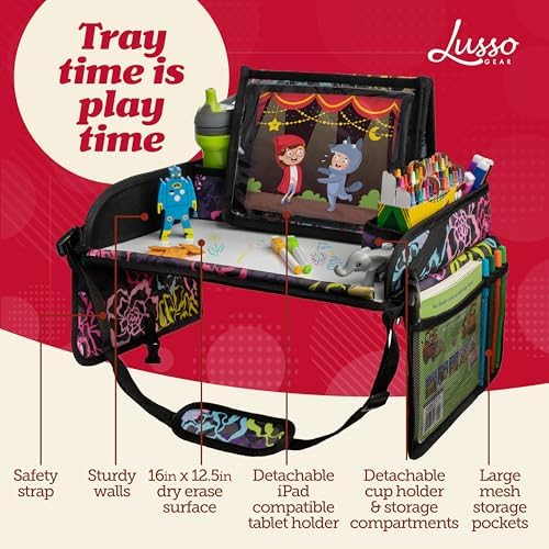 Lusso Gear Kids Travel Tray for Car - Image 2