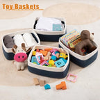 OIAHOMY 4 PACK 7L Storage Baskets - Image 4