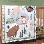 The Peanutshell 3 Piece Baby Crib Bedding Set by ThePeanutshell