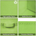 GRANNY SAYS Cube Storage Bins, 11 Inch 6-Pack Cube Organizers, Light Green - Image 6