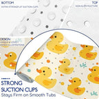 Kids Bathtub Mat Non Slip, 40 x 16 Inch Tub Mat - Image 3