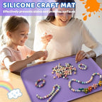 AtMini Silicone Art Mats for Kids, Play Sand, DIY Crafts Mat for Kids - Image 6