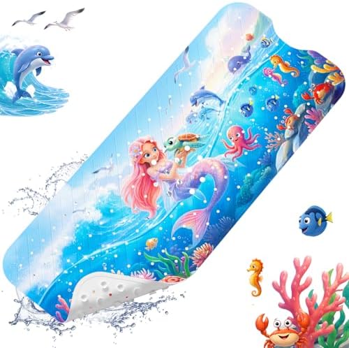 XIYUNTE Bath Mat for Tub Non Slip Bathtub Mat Non Slip 40x16 Baby Bath Mat by XIYUNTE