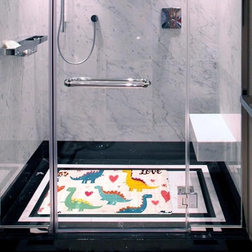 Shower Mat Bathtub Mat, 26.8x15.1 inch, Non-Slip Bath Mat - Image 5