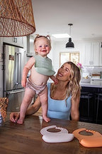 Denver James Silicone Feeding Bibs | Dishwasher Safe. Waterproof. Adjustable. - Image 6