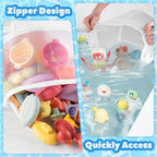 UNEEDE Bath Toy Organizer, 4 Gallons Bathtub Toy Storage Organizer - Image 4