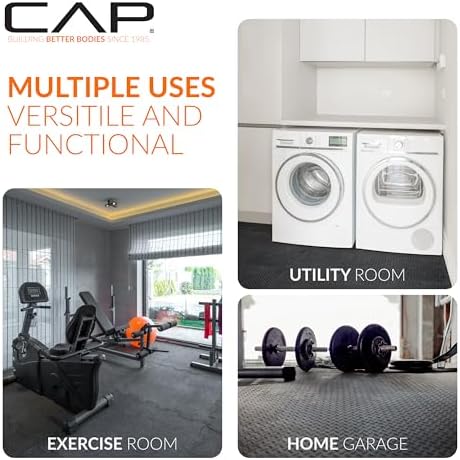 CAP Puzzle Exercise Mats | 1/2” Thick EVA Interlocking Foam Tiles - Image 6