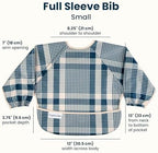 Tiny Twinkle Long Sleeve Bib for Babies & Toddlers | 2-Pack Waterproof Smock - Image 6