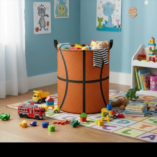 Baby Laundry Hamper kids laundry Basket Waterproof Laundry Bag - Image 4
