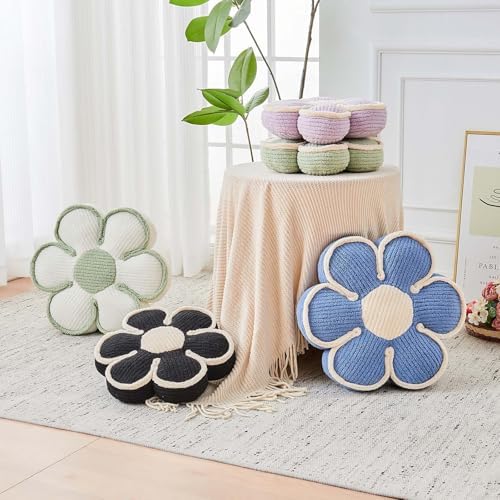 Kcvvcr Flower Pillow, Soft Flower Decorative Throw Pillow, Cute Daisy Flower - Image 6