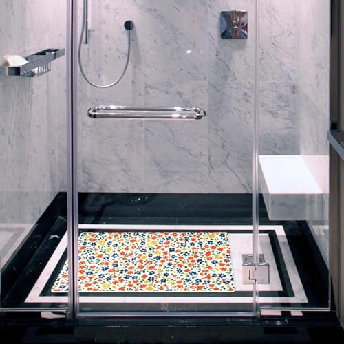 Shower Mat Bathtub Mat, 26.8x15.1 inch, Non-Slip Bath Mat - Image 6