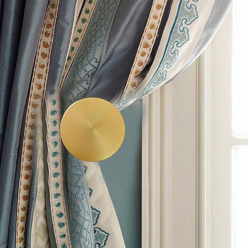 Curtain Tiebacks 2 Pack Curtain Holdbacks Zinc Alloy Curtain Tiebacks Wall - Image 6