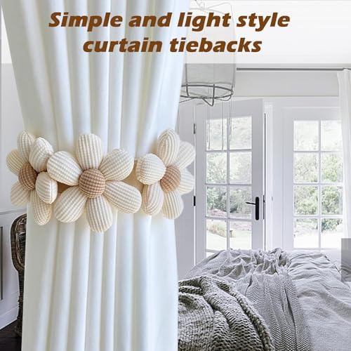SRG Curtain Tiebacks for Curtains 2 Pack, Decorative Curtain Holdbacks for - Image 6