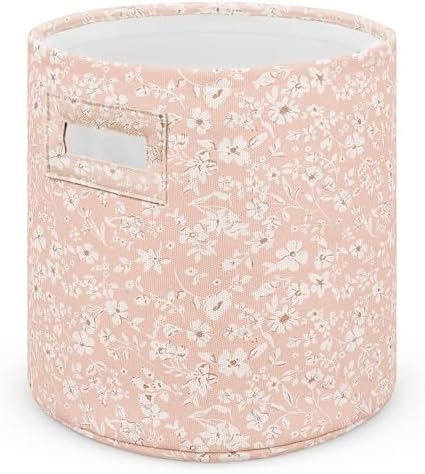Sorrel + Fern Nursery Storage Basket, Soft Collapsible Fabric Toy Bin, by SorrelFern