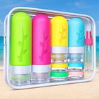 Tocelffe TSA Approved Travel Bottles Set – 18 Piece Leak-Proof Silicone - Image 3