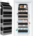 Over The Door Organizer Storage Large Capacity Hanging Bedroom Storage by WiseLife