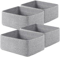 OIAHOMY 4 Pack 14.17 * 11.02 * 6.3IN Storage Baskets by MasterofSpaceOptimization