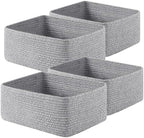 OIAHOMY 4 Pack 14.17 * 11.02 * 6.3IN Storage Baskets by MasterofSpaceOptimization