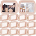 Hsei 12 Pcs Clear Makeup Bags Diaper Bag Organizer Travel Toiletry Bags by Hsei