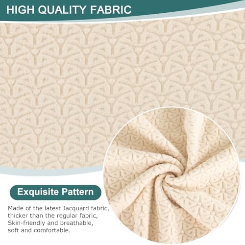 NILUOH Stretch Recliner Covers 4 Piece, Non-Slip Lazy Boy Chair Covers - Image 3