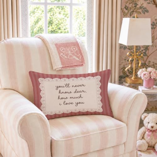 Wildflower Nursery Decor Girl Nursery 12x20 Pillow Cover， - Image 4