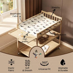 4 Pack Mallard Duck Baby Changing Pad Covers Neutral Unisex Breathable Fitted - Image 6