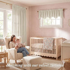 StangH Beige Window Valance Curtains 52x18 Inch, 1 Panel - Image 2
