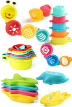 11PCS Baby Bath Toys for Kids Ages 1-3, Toddler Water Table Pool Beach Toys by Zeewoo