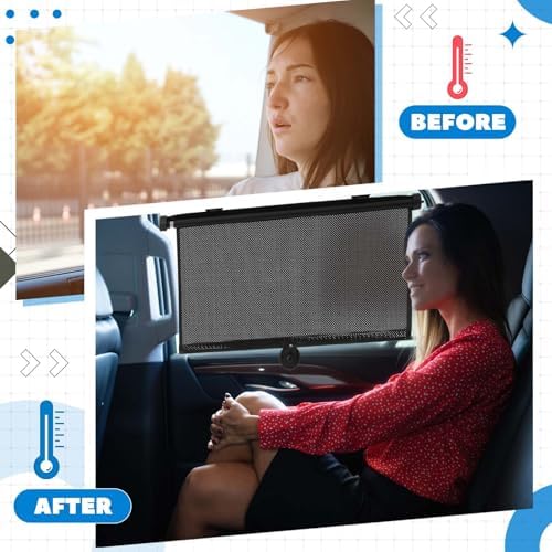 Blossound 2 Pack Car Window Sun Shades, 16 x 18 Inch - Image 5