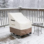 Rocking Chair Cover 2 Pack, 600D Heavy Duty Waterproof and Sunproof Patio - Image 7