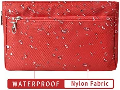 Vercord Expandable Nylon Handbag Purse Organizer Insert Liner Shaper Bag in Bag - Image 6