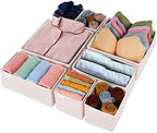 Criusia 8 Pack Underwear Drawer Organizer, Foldable Cloth Storage Box Closet by Criusia